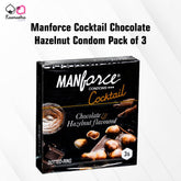 Manforce Cocktail Chocolate Hazelnut Condom Pack of 3